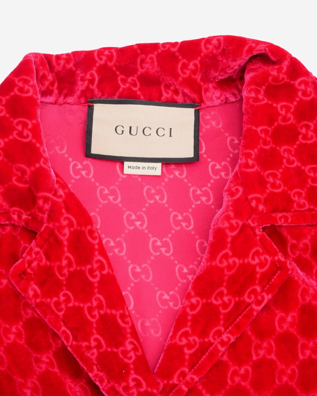 Gucci Velvet Shirt XL