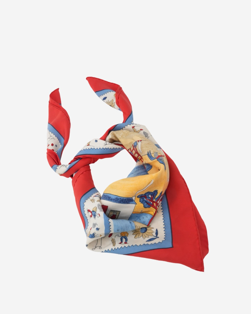 Hermès Carré 90 Retour à la Terre Scarf 