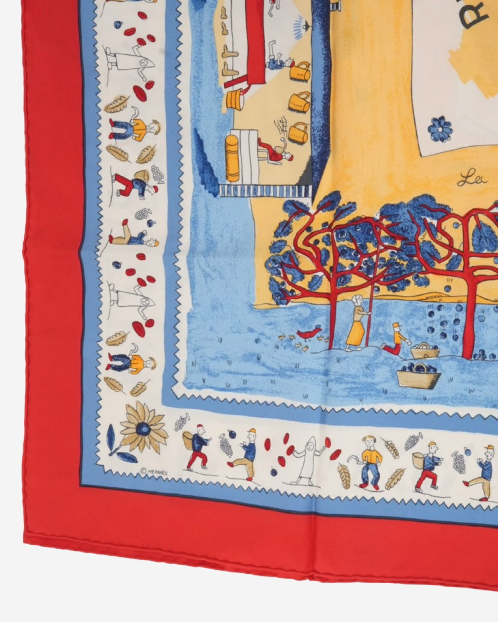 Hermès Carré 90 Retour à la Terre Scarf 