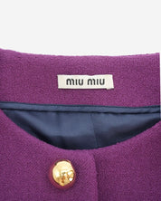Blazer Miu Miu Cropped 36 IT