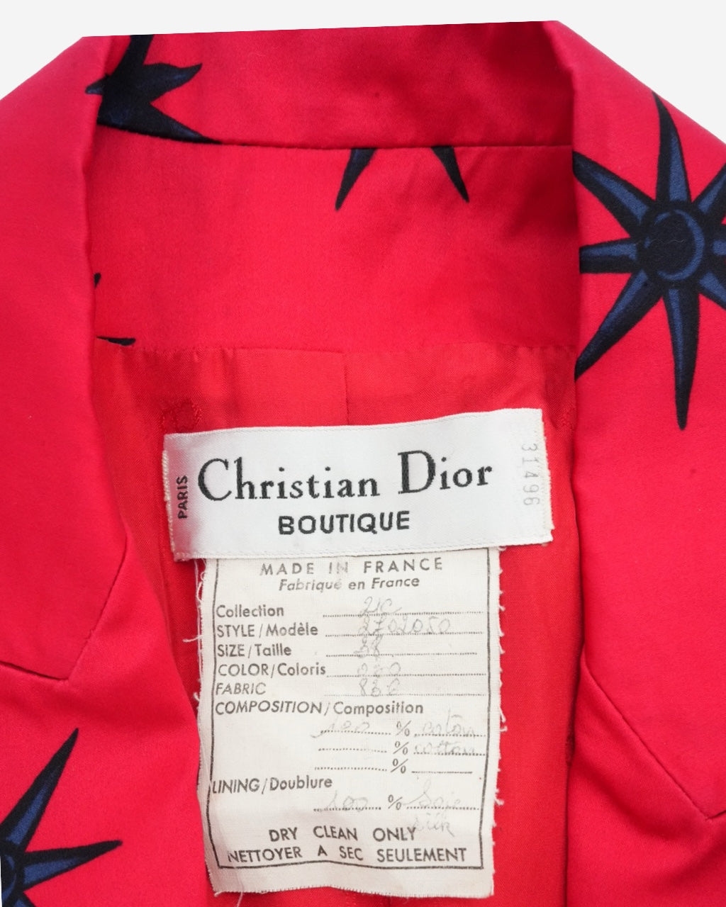 Dior Sun Blazer 38 FR