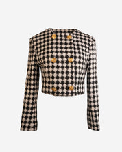 Versace Houndstooth Blazer 42 IT