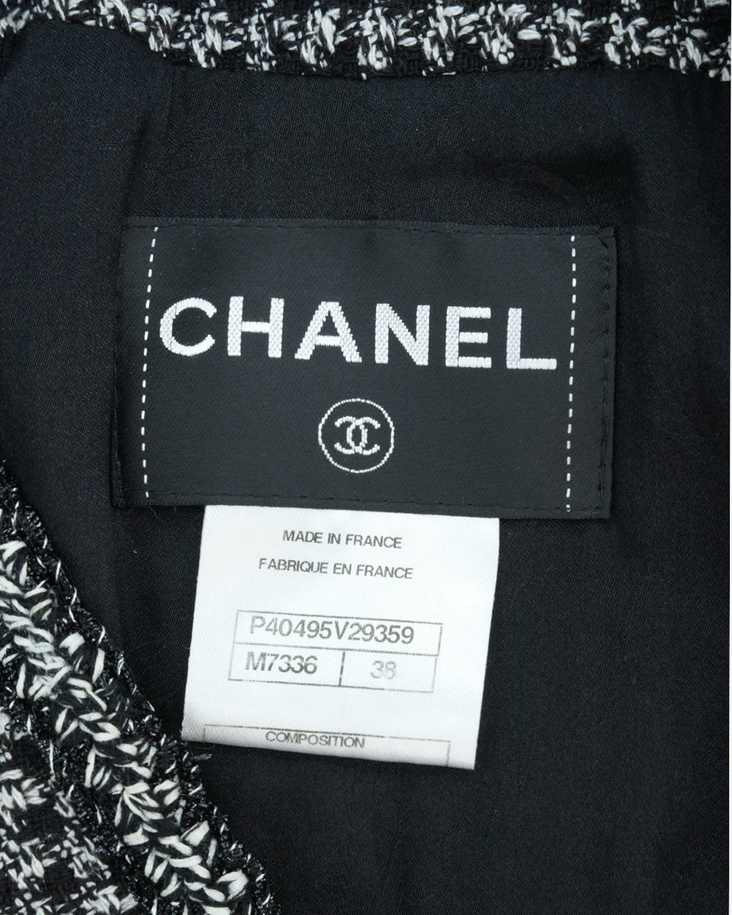 Set Chanel Tweed 38 FR
