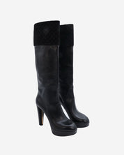 Louis Vuitton Monogram Boots 41