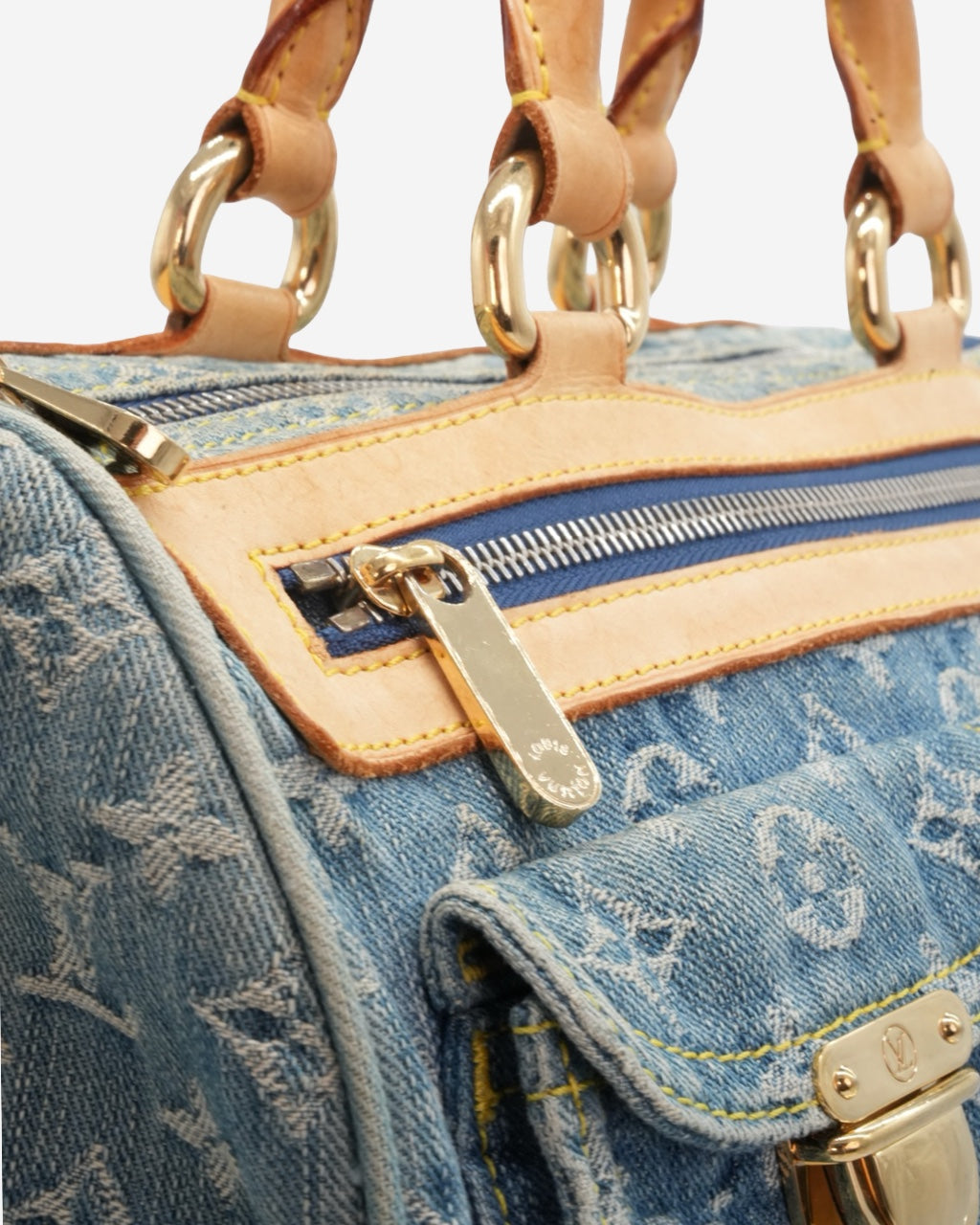 Louis Vuitton Neo Speedy Denim Bag