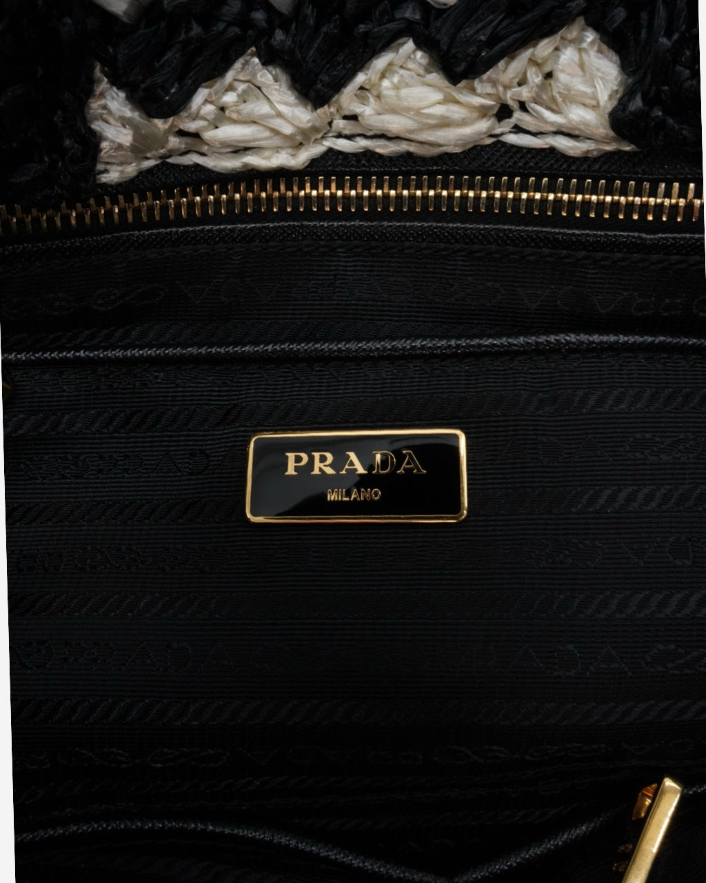 Prada Raffia Bag