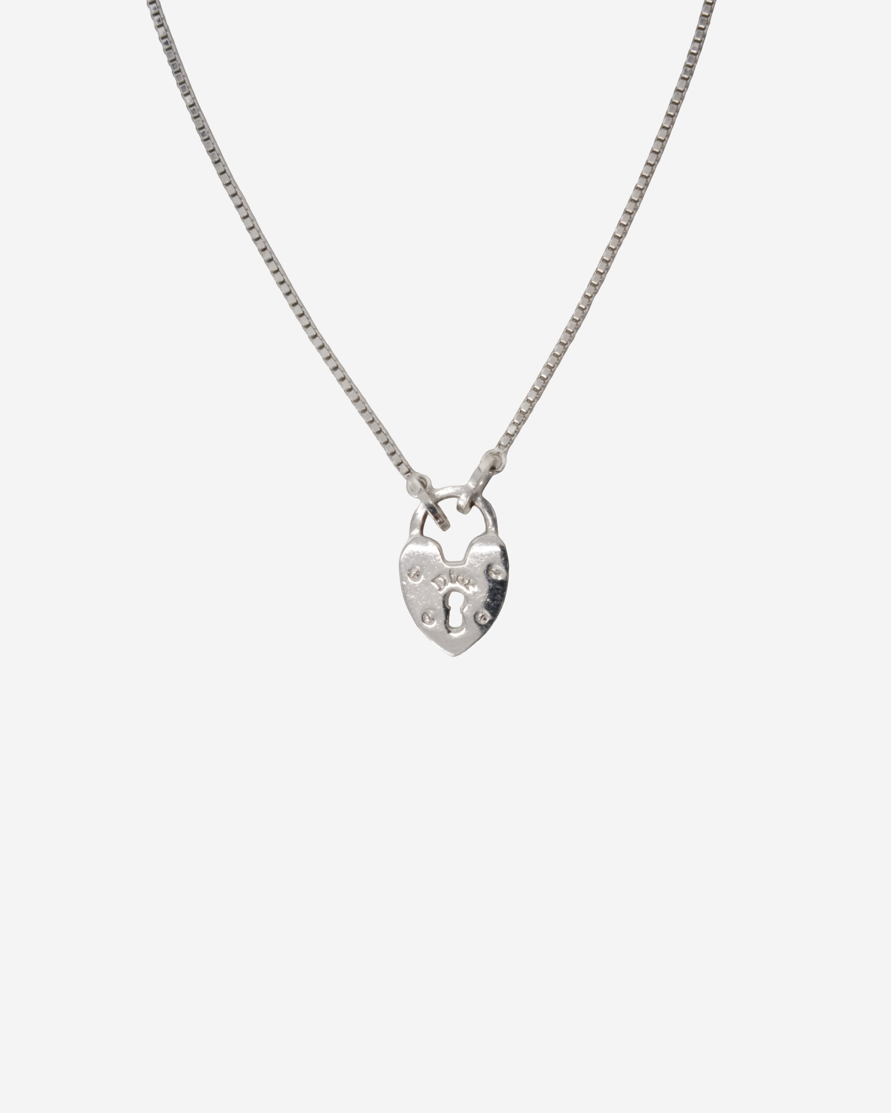 Collar Dior Heart Lock Charm