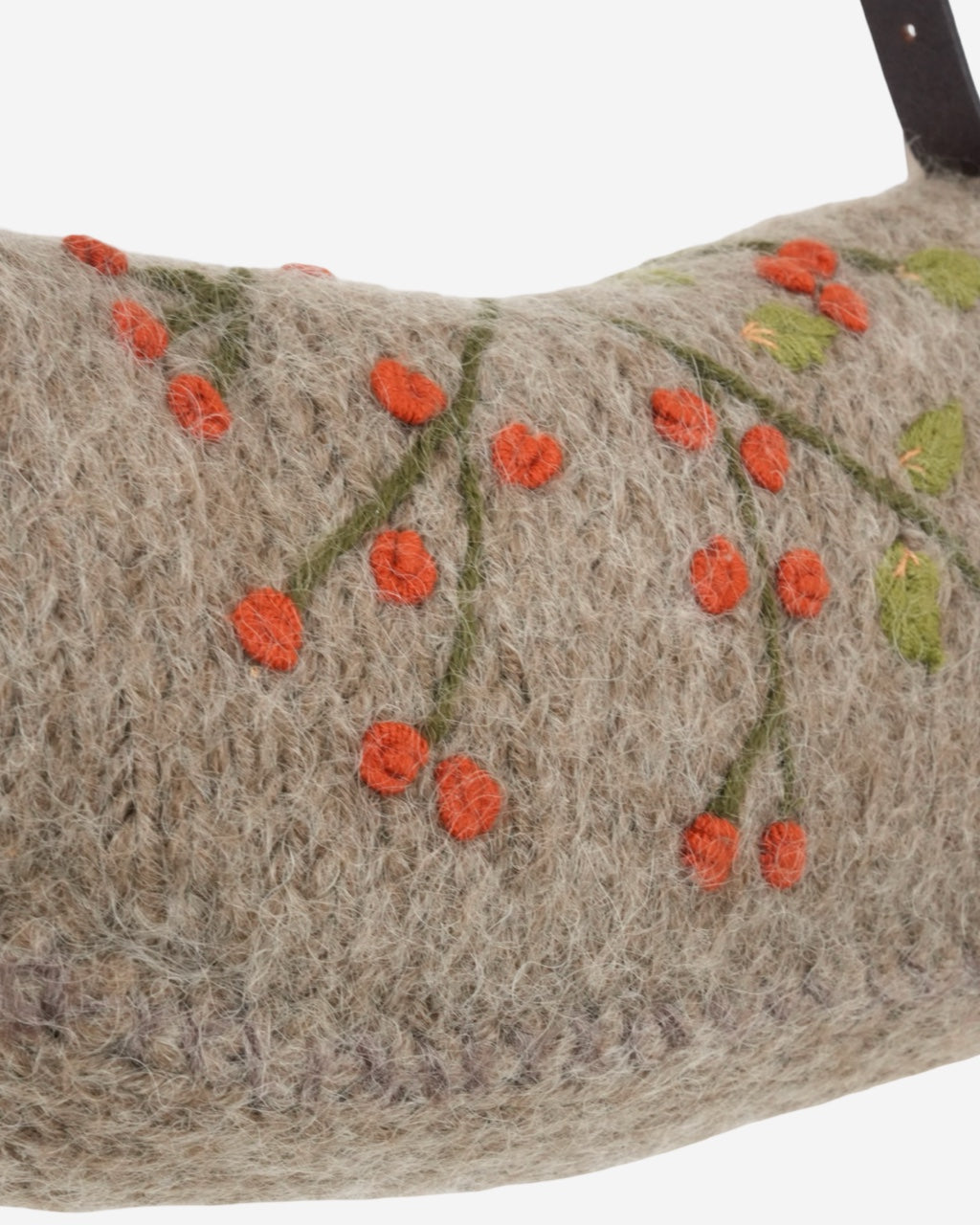 Fendi Baguette Wool Floral 1999 Bag