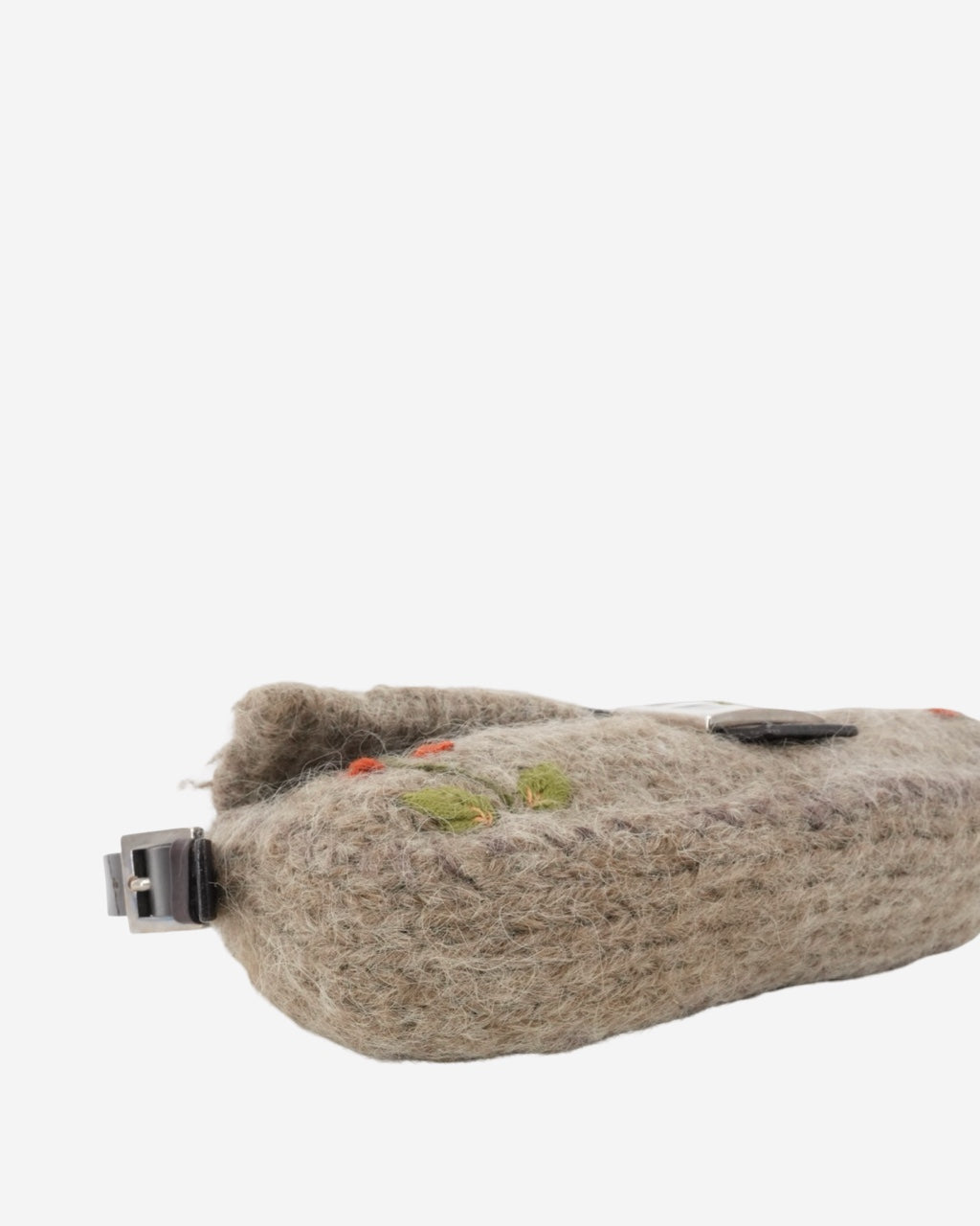Fendi Baguette Wool Floral 1999 Bag