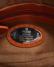 Bolso Fendi Baguette Selleria Raffia