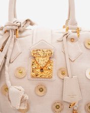 Bolso Louis Vuitton x Marc Jacobs Bowlby Polka Dot Panama 2007