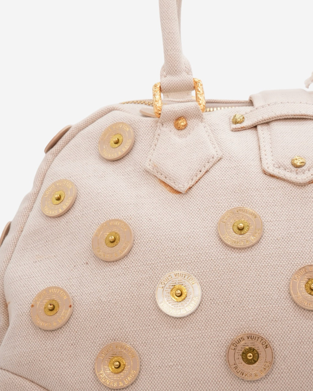 Bolso Louis Vuitton x Marc Jacobs Bowlby Polka Dot Panama 2007