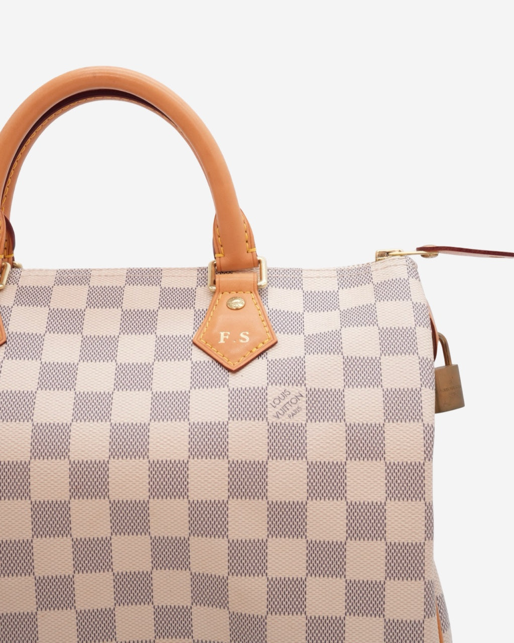 Louis Vuitton Speedy 30 Damier Azur Bag 2015