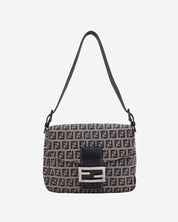 Fendi Zucchino Mamma Baguette Bag
