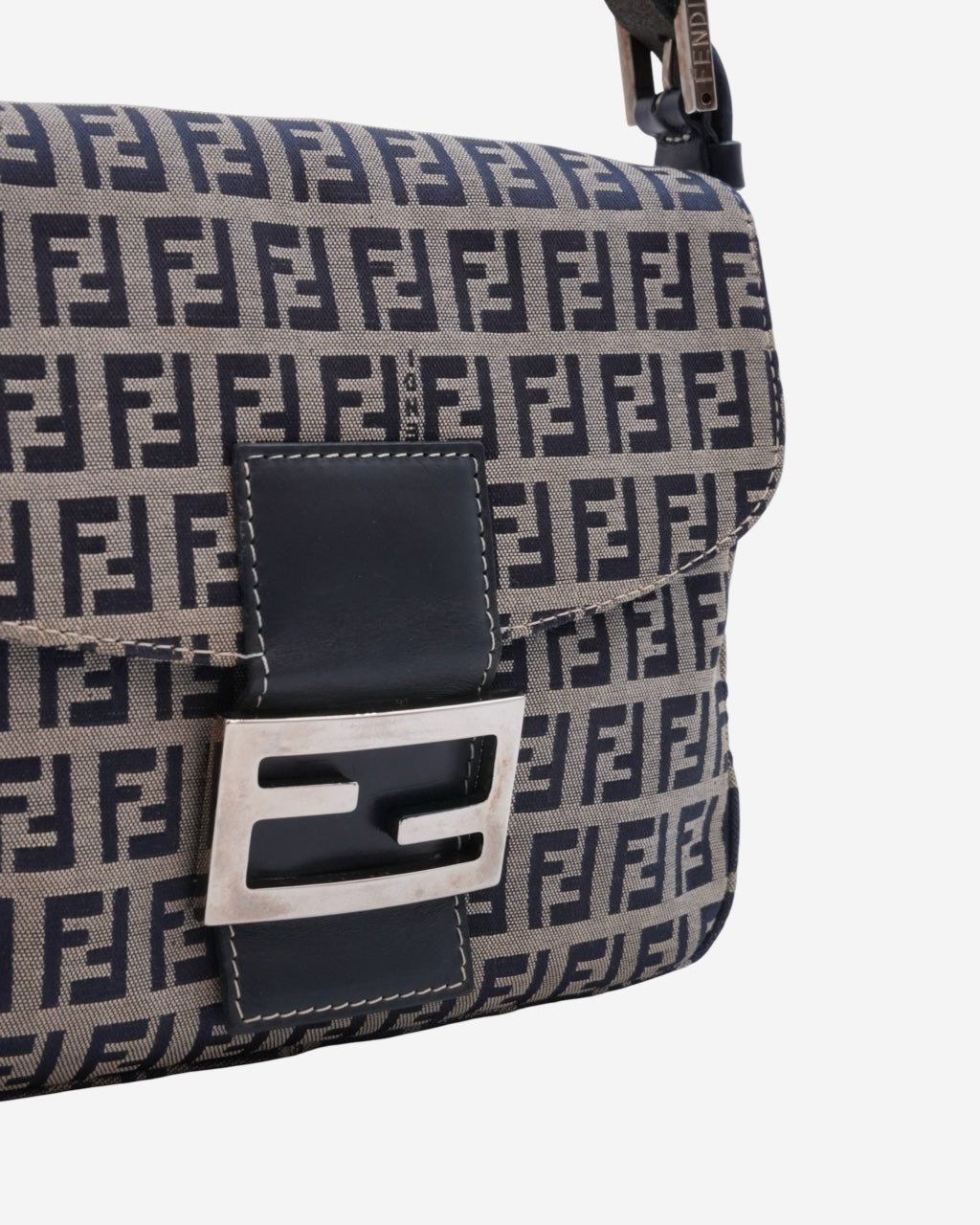 Fendi Zucchino Mamma Baguette Bag