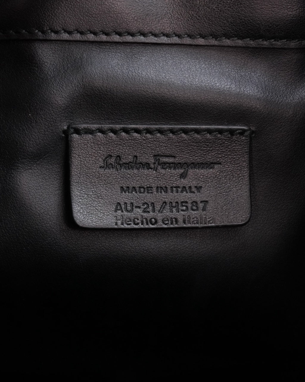 Ferragamo Gancini Bucket Bag