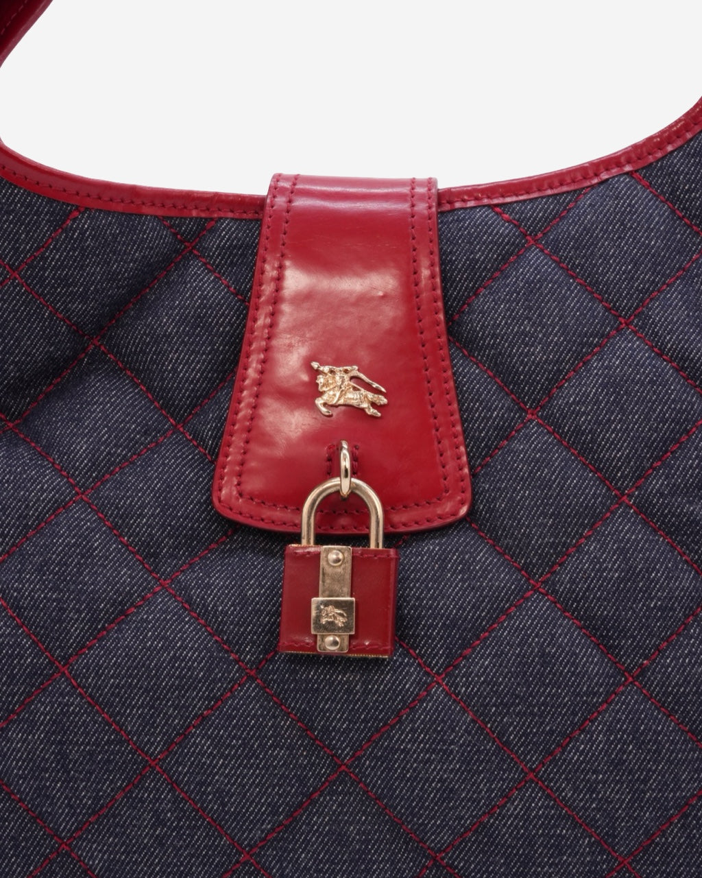 Bolso Burberry Brook Hobo Denim