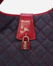 Bolso Burberry Brook Hobo Denim