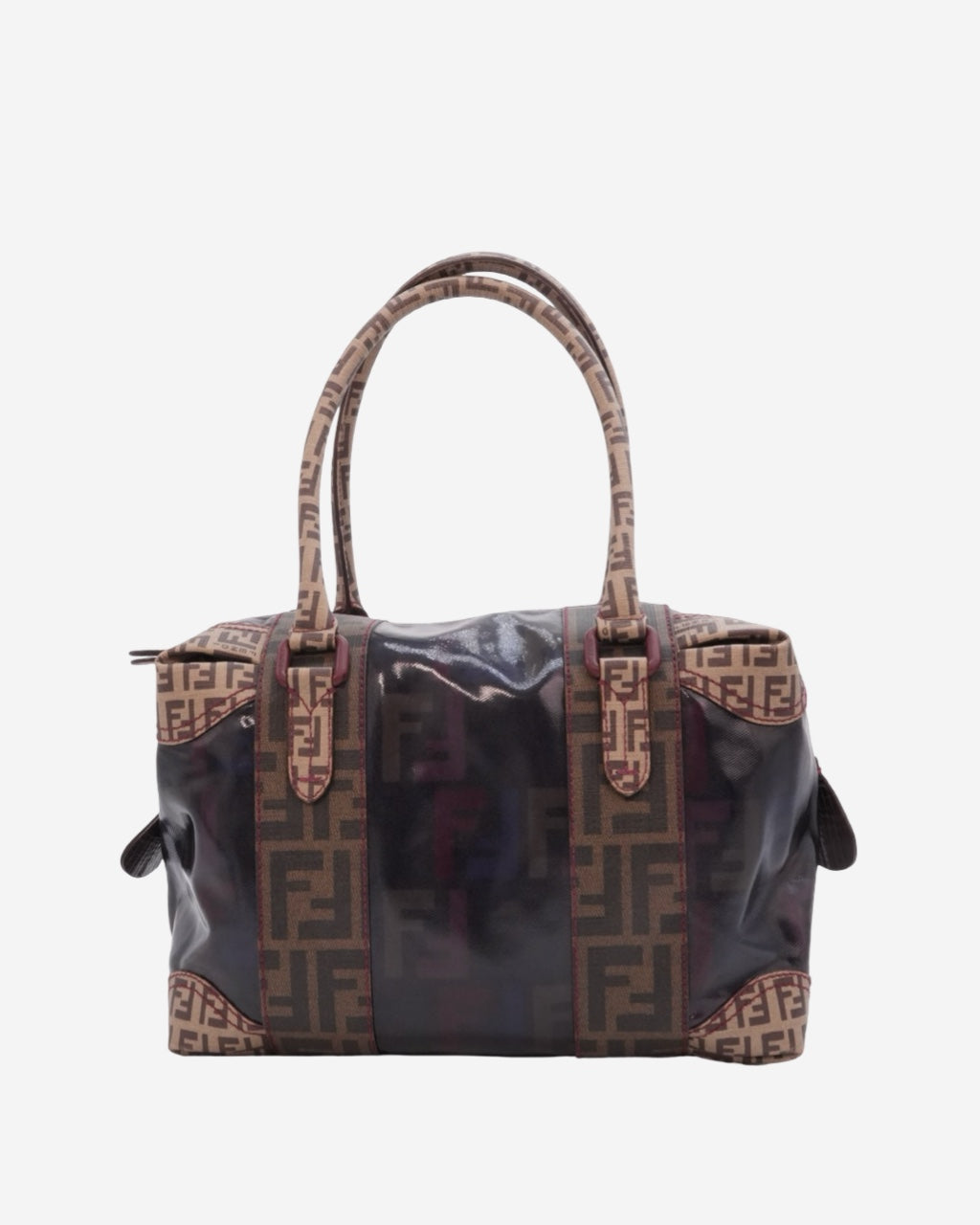 Bolso Fendi Zucca Mixed Media Boston