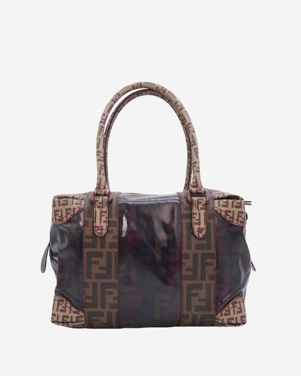 Bolso Fendi Zucca Mixed Media Boston
