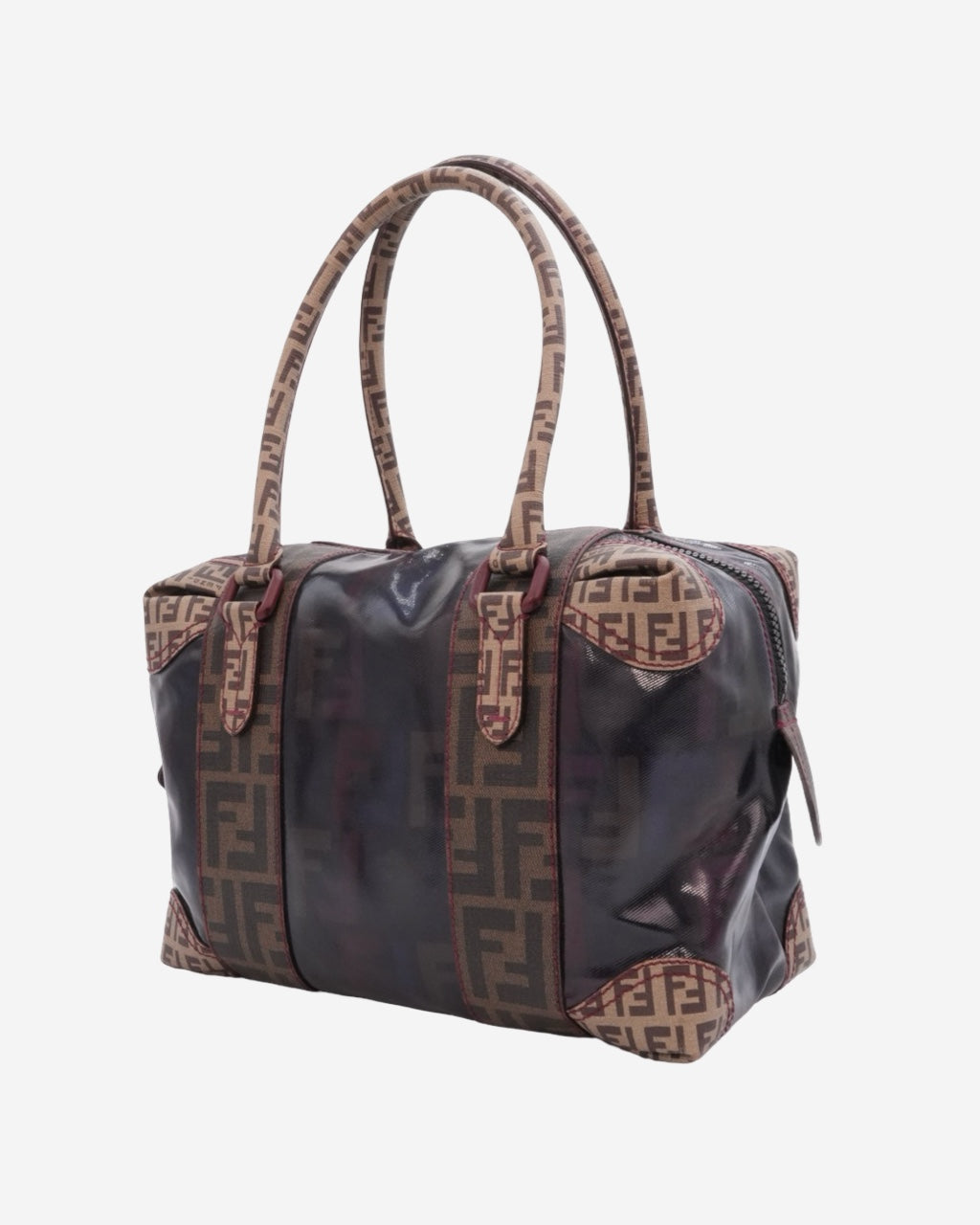 Bolso Fendi Zucca Mixed Media Boston