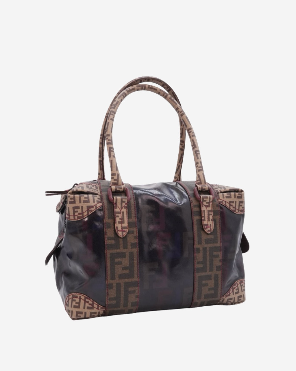 Bolso Fendi Zucca Mixed Media Boston