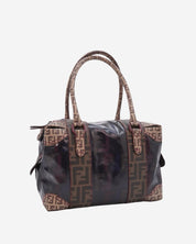 Bolso Fendi Zucca Mixed Media Boston