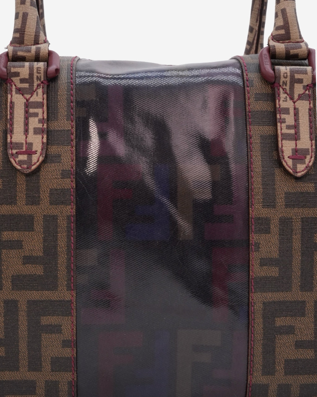 Bolso Fendi Zucca Mixed Media Boston