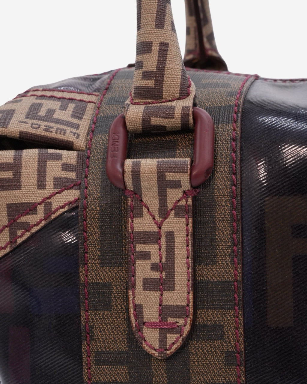 Bolso Fendi Zucca Mixed Media Boston