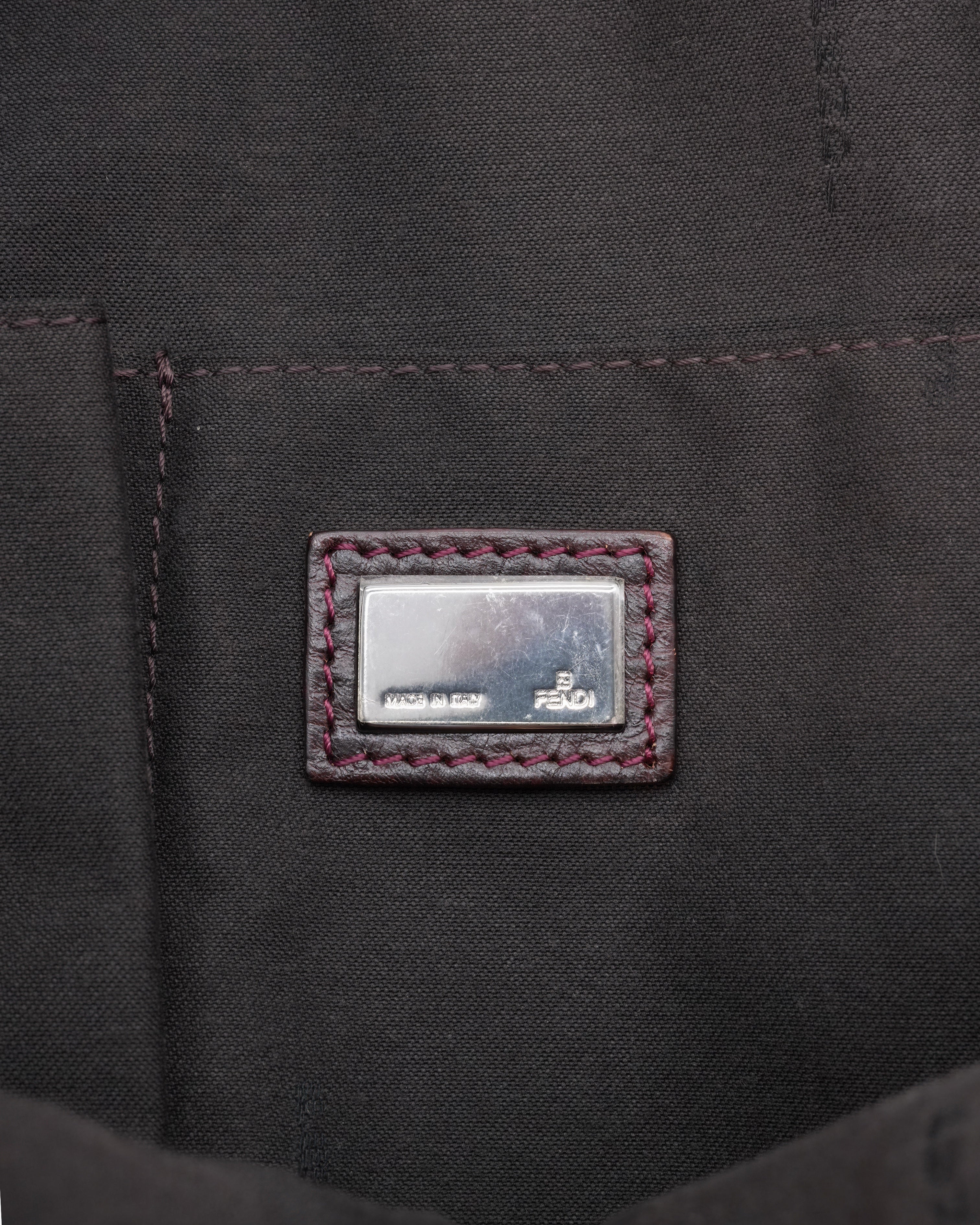Bolso Fendi Zucca Mixed Media Boston