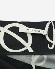 Miu Miu Stars Skirt 38 IT