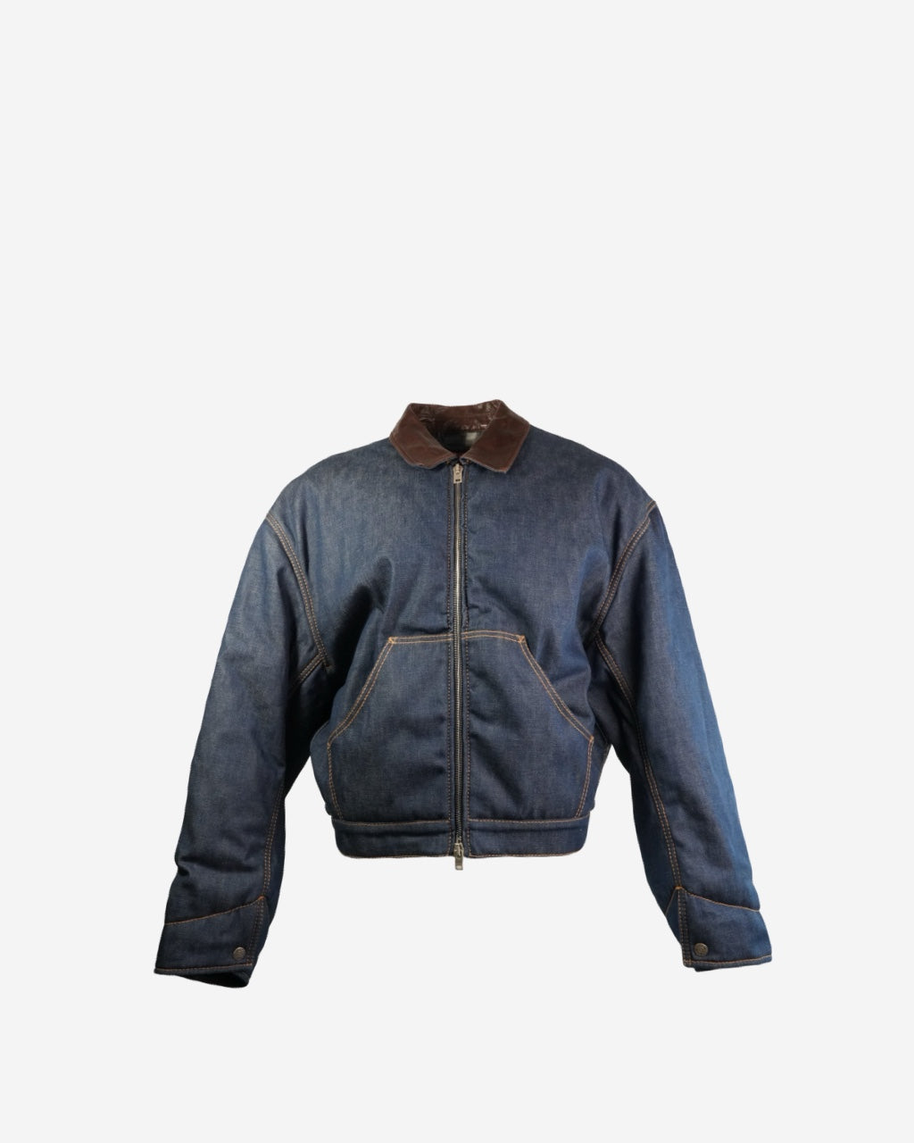 Acne Studios Bomber Denim Jacket 48 IT