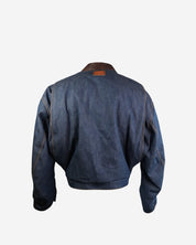 Acne Studios Bomber Denim Jacket 48 IT