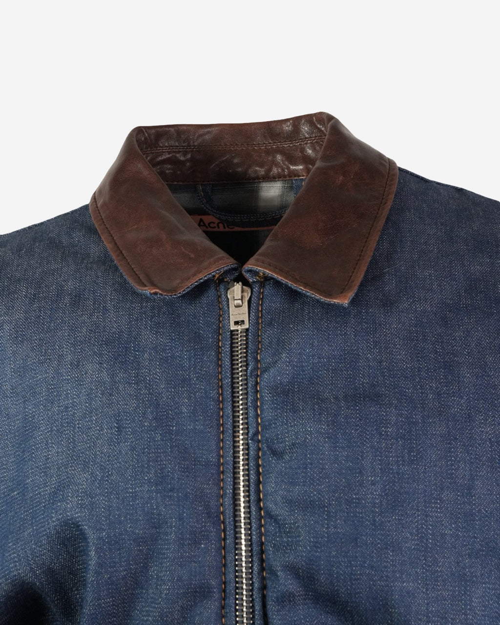 Acne Studios Bomber Denim Jacket 48 IT