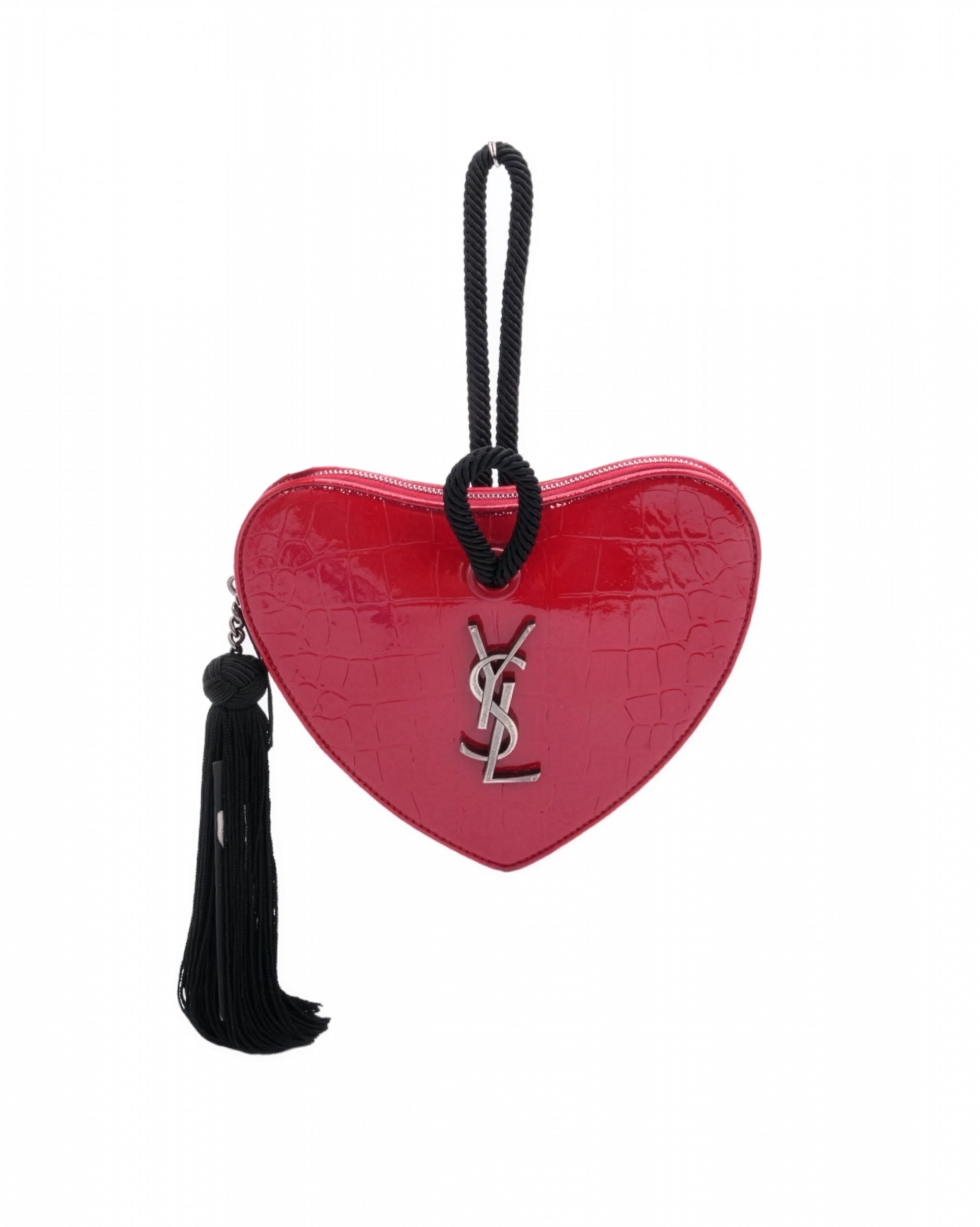Bolso Saint Laurent Sac Coeur Heart Clutch 2018