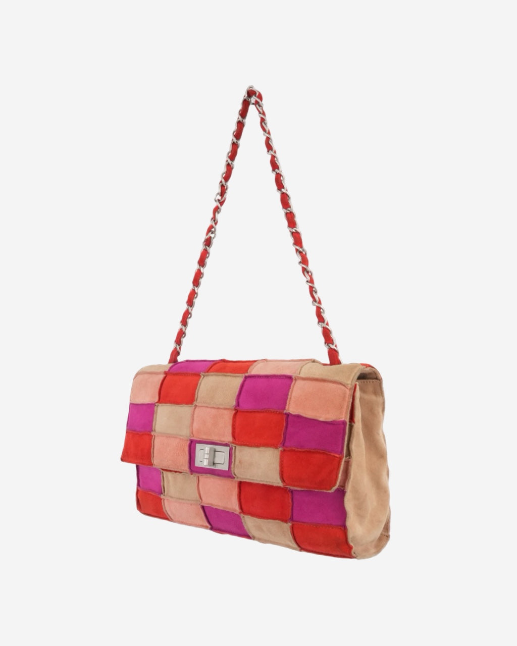 Bolso Chanel Suede Patchwork 2.55 Reissue 1997 - 1999