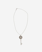 Tiffany & Co. Diamond Daisy Key Necklace