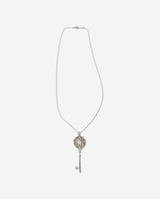 Tiffany & Co. Diamond Daisy Key Necklace