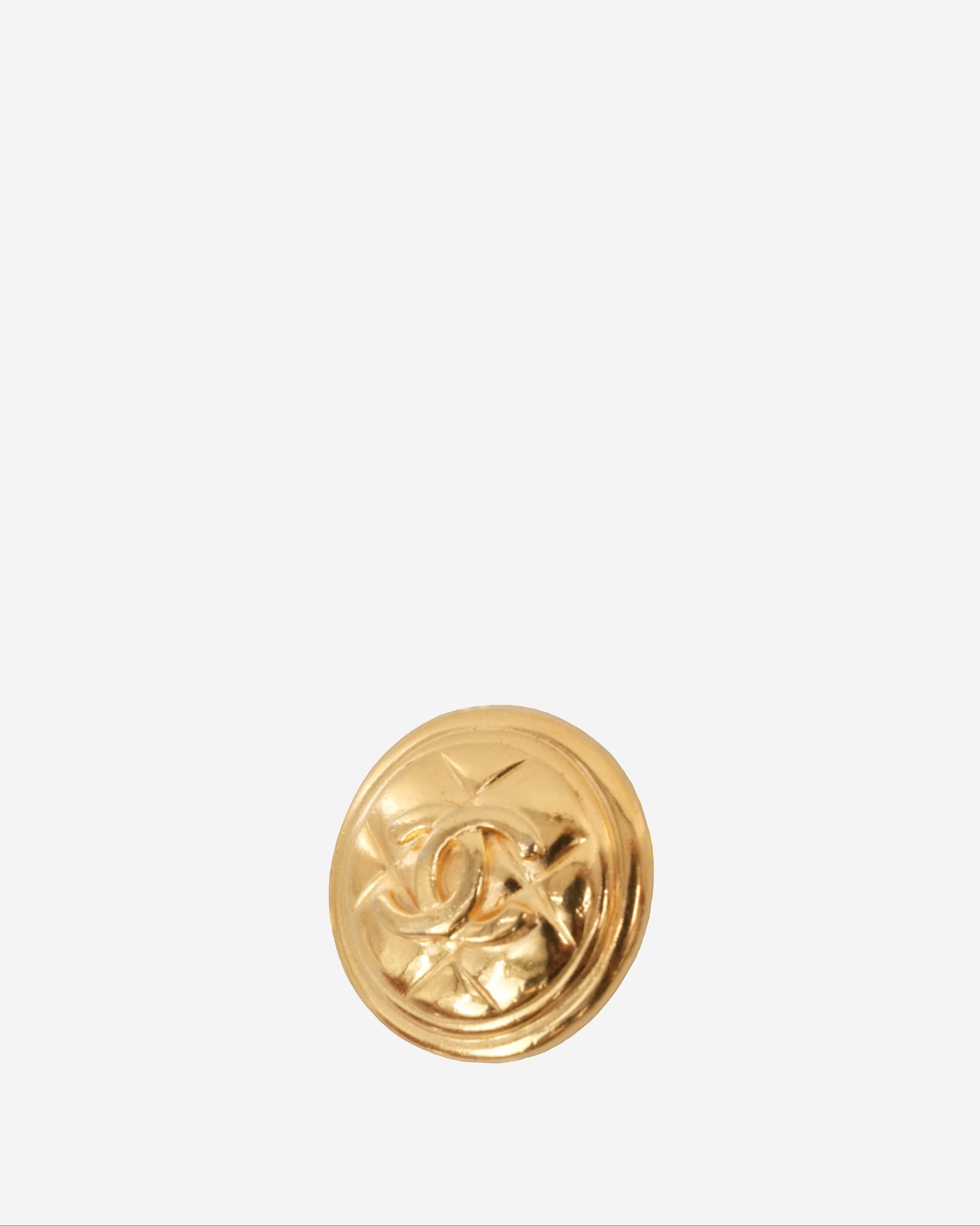 Aretes Chanel CC Matelassé