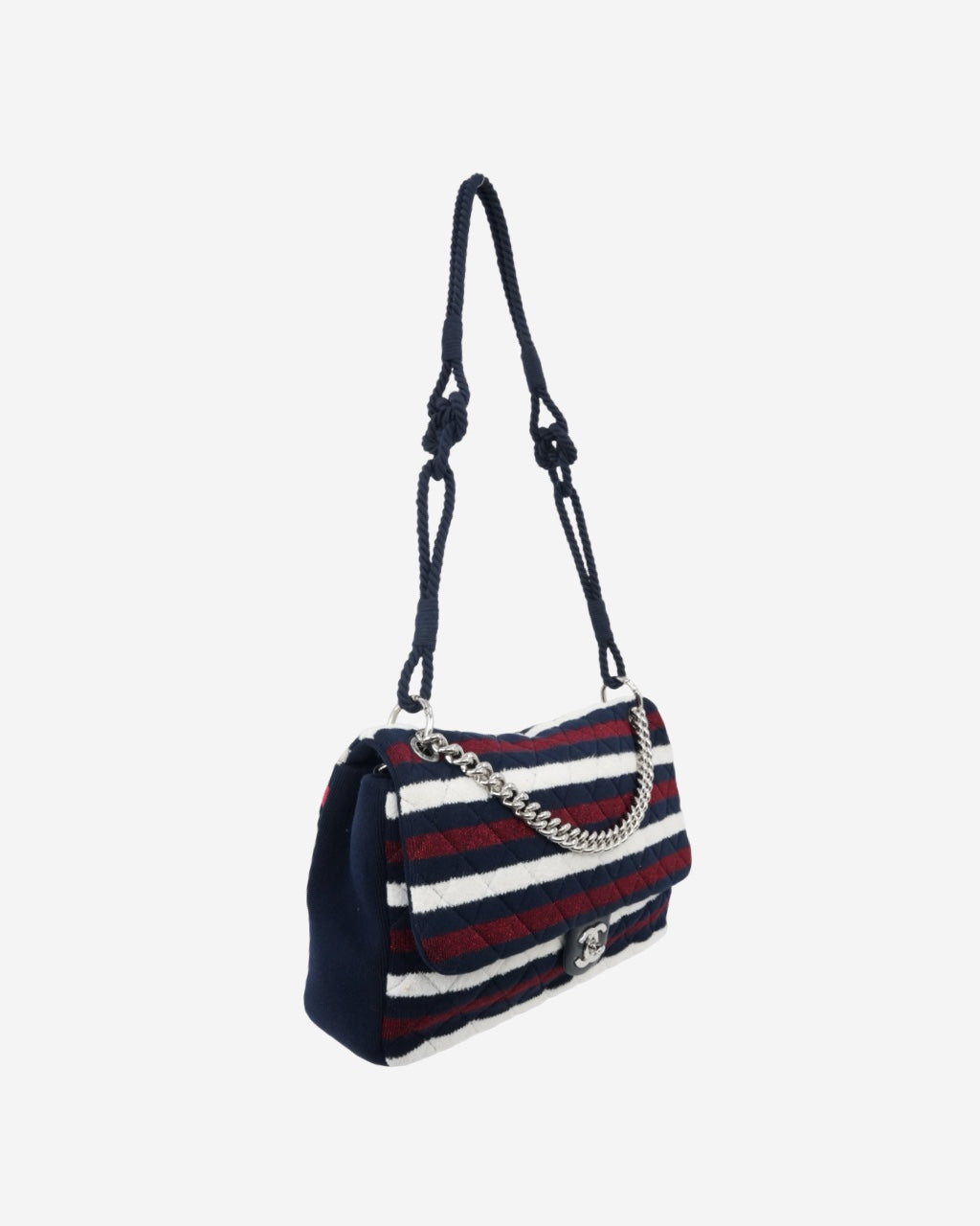 Bolso Chanel Stripe Single Flap Chanel by the Sea SS 2019