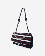 Bolso Chanel Stripe Single Flap Chanel by the Sea SS 2019