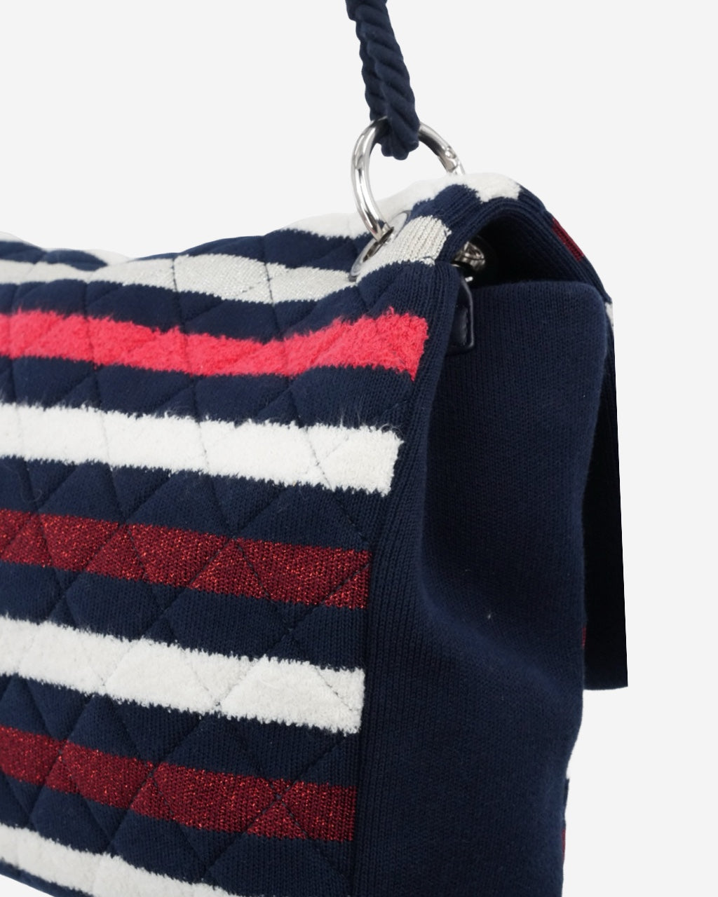 Bolso Chanel Stripe Single Flap Chanel by the Sea SS 2019