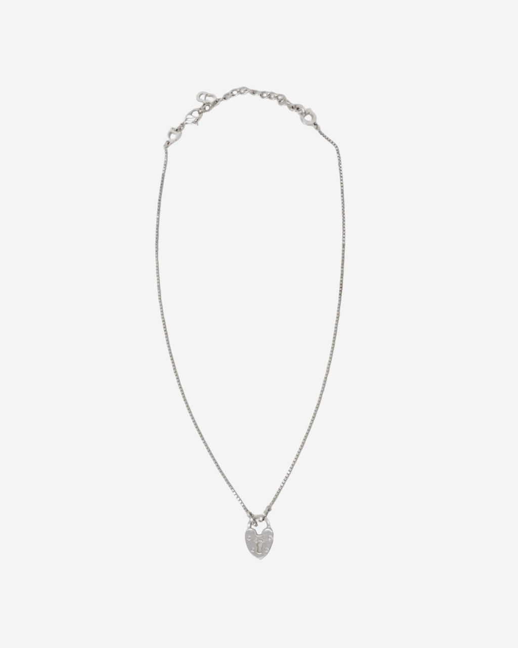 Collar Dior Heart Lock Charm