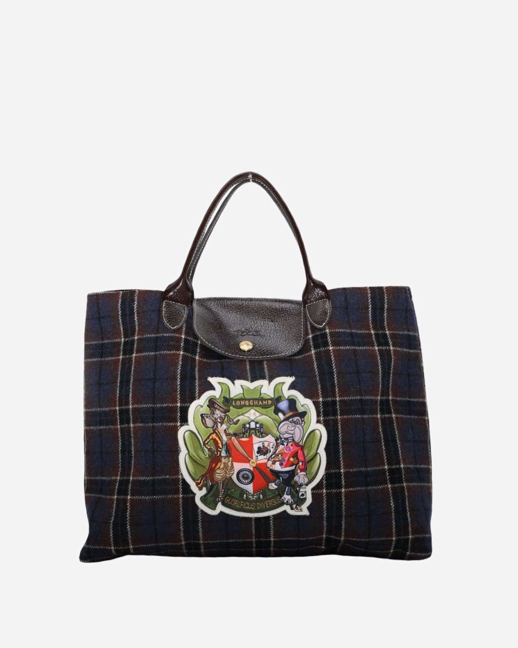 Bolso Longchamp Tartán