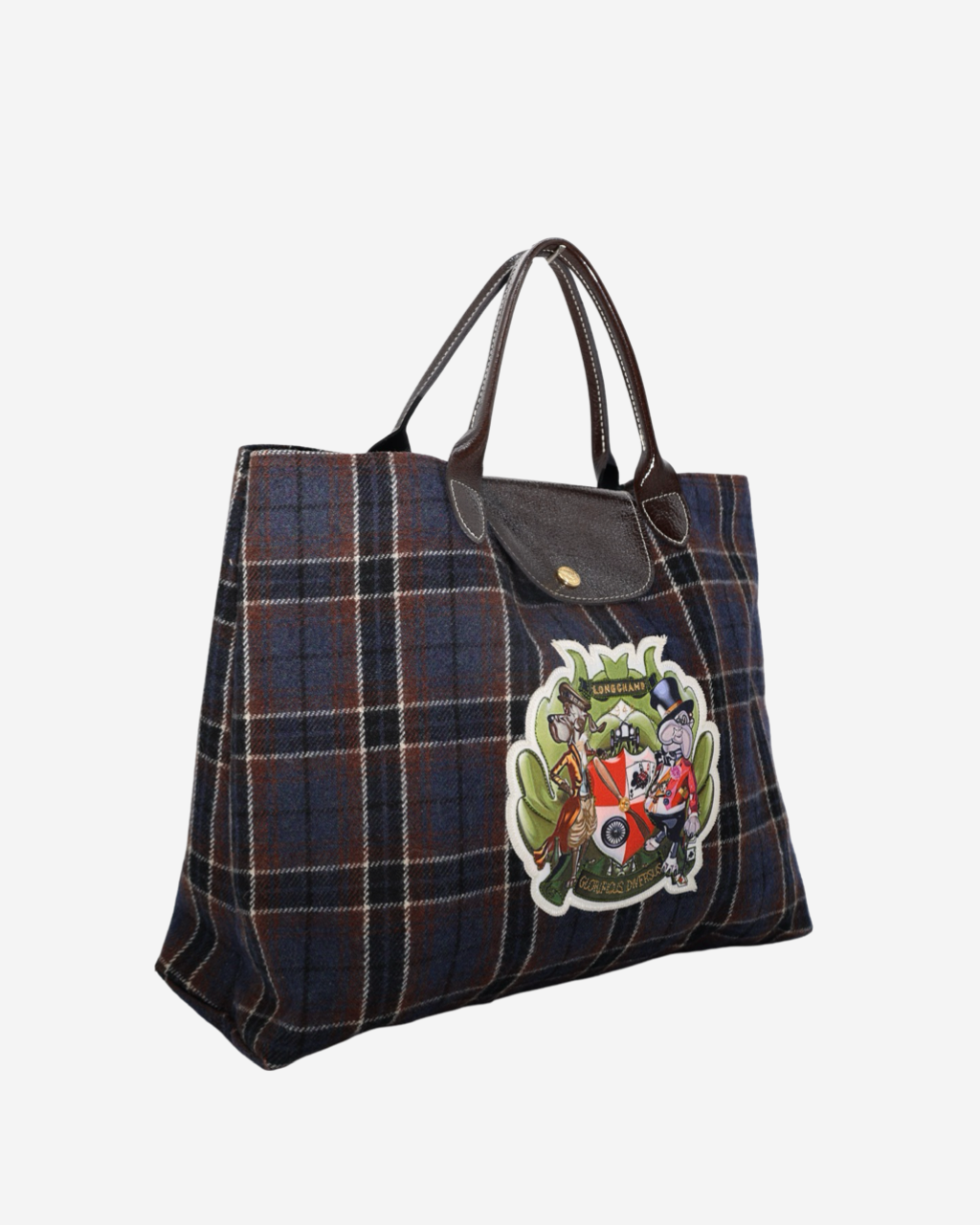 Bolso Longchamp Tartán