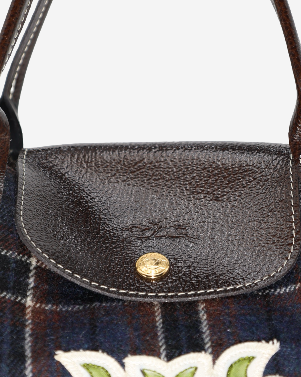 Bolso Longchamp Tartán