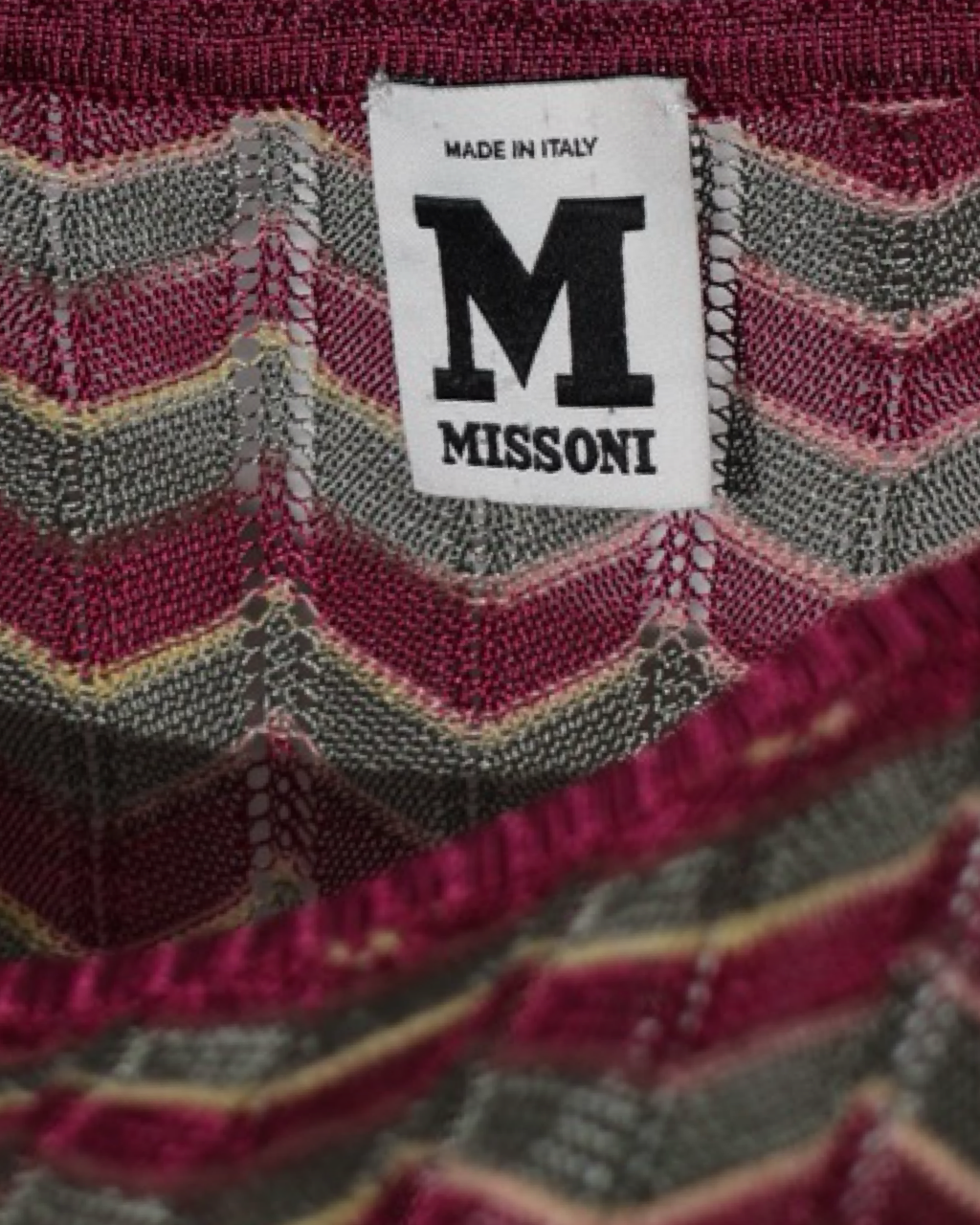 Blusa Missoni Tejida 44 IT