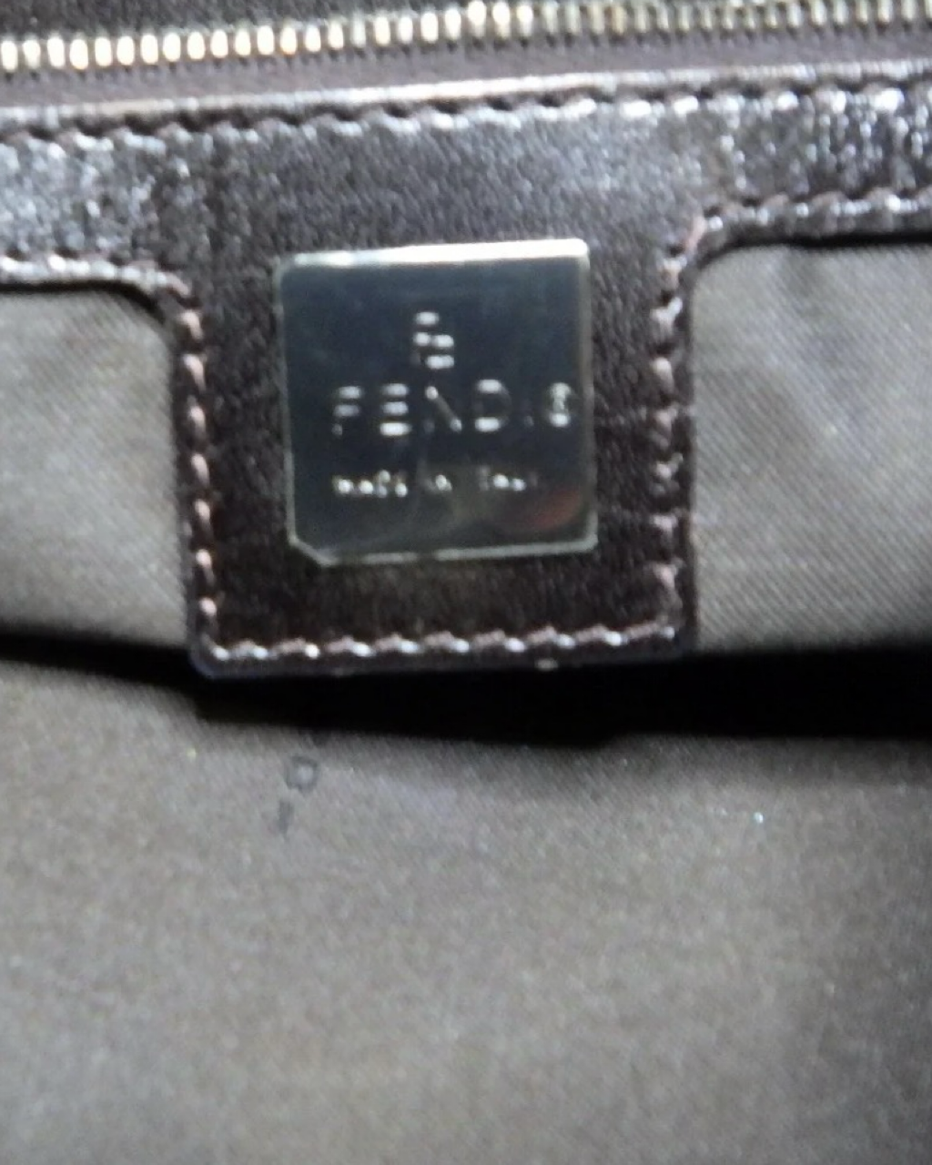 Fendi Mamma Baguette Zucchino bag