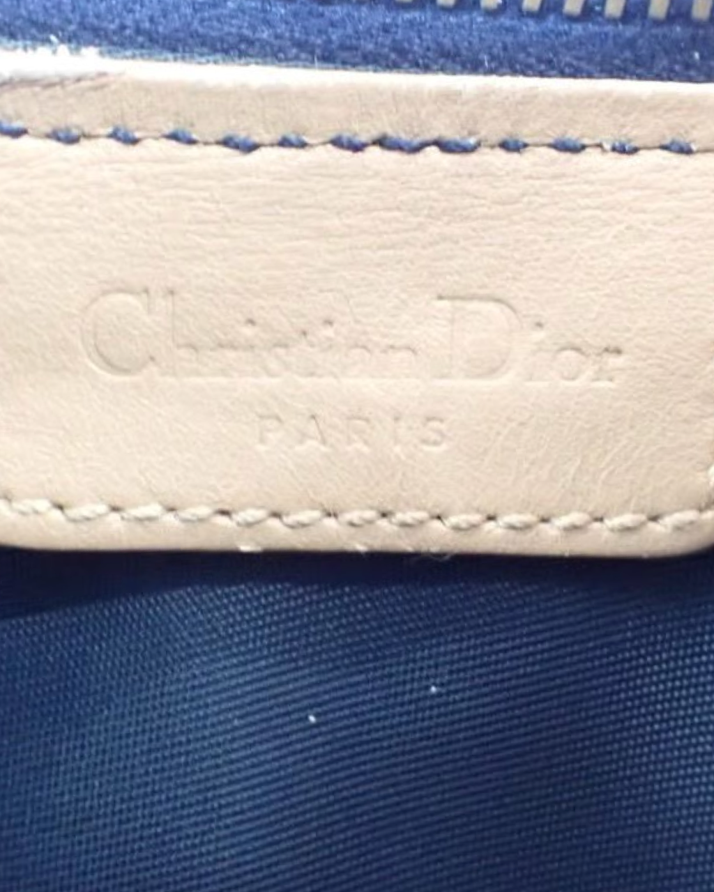 Bolso Dior Trotter Saddle Denim
