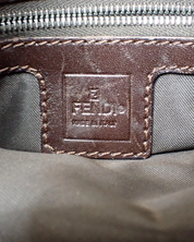 Fendi Mamma Baguette Zucca Bag